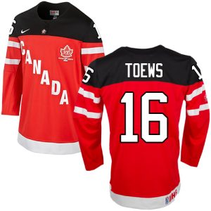 Olympic Hockey Team Canada #16 Jonathan Toews Authentic Rot 100th Anniversary